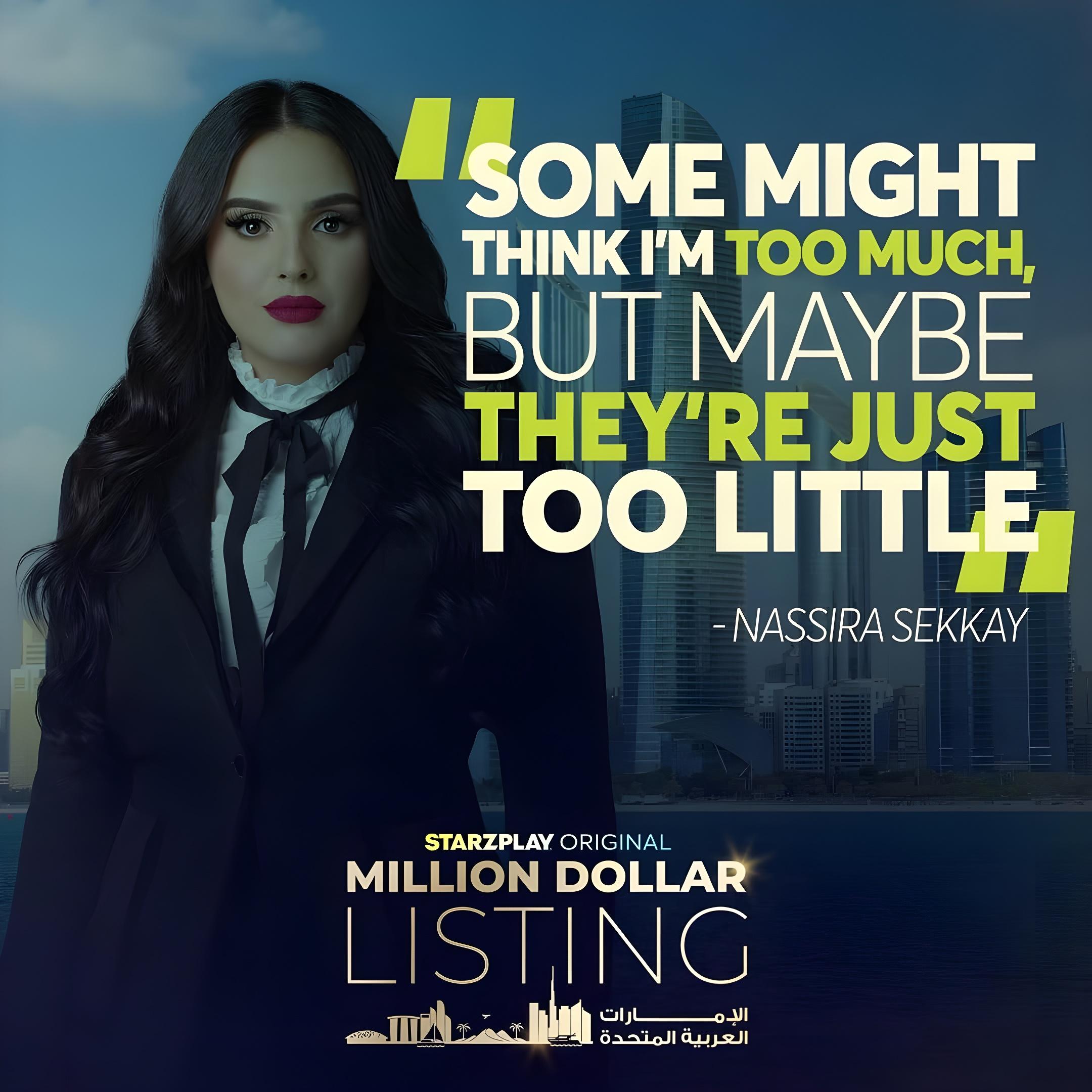 Nassira Sekkay on Million Dollar Listing - STARZPLAY Original